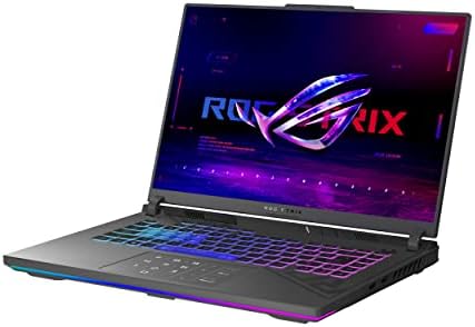 ASUS ROG Strix G16 (2023) Gaming Laptop, 16” 16:10 FHD 165Hz, GeForce RTX 4070, Intel Core i9-13980HX, 16GB DDR5, 1TB PCIe SSD, Wi-Fi 6E, Windows 11, G614JI-AS94
