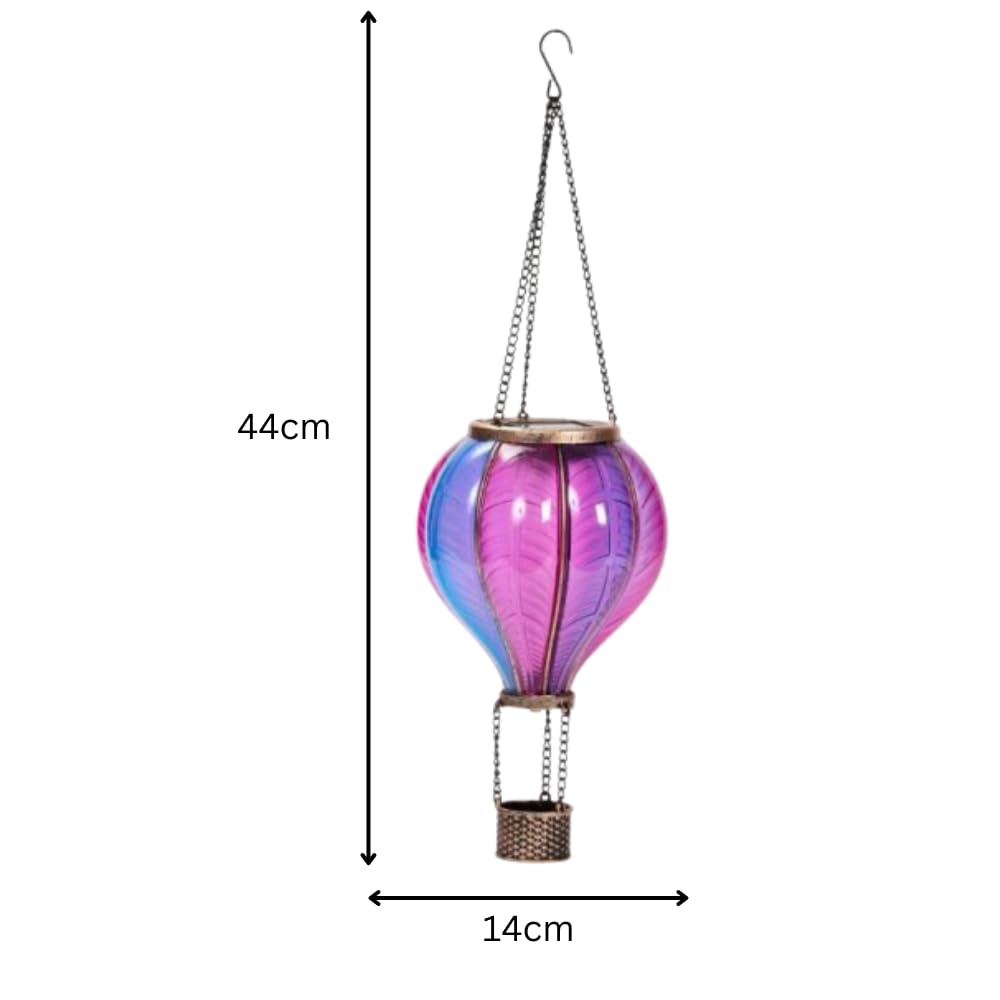 Garden Mile Hot Air Balloon Solar Garden Light - Image 2