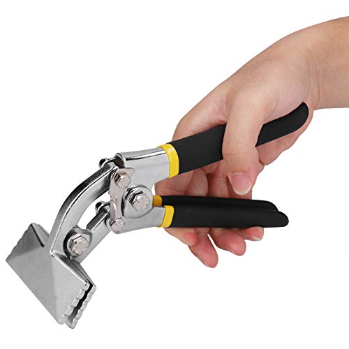 Couteuse à poignée incurvée, plieuse plieuse de tôle durable, serrage pour plier le métal en plastique