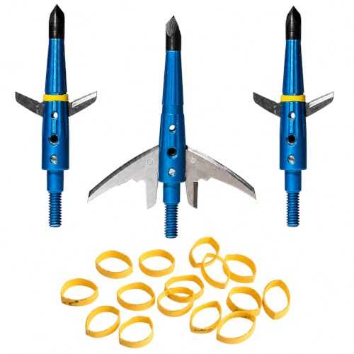 Swhacker Levi Morgan Mechanical Broadheads & Bands Bundle