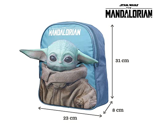BAGTROTTER Baby Yoda rugzak 31 cm, met 3D-details - Image 7