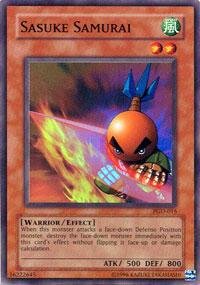 Yu-Gi-Oh! - Sasuke Samurai (PGD-015) - Pharaonic Guardian - Unlimited Edition - Super Rare