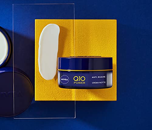 NIVEA-Q10-Power-Anti-Wrinkle-Firming-Night-Cream-50-ml-Anti-Ageing-Cream-Creatine-and-Q10-Nightly-Moisturiser-for-Women-Reduce-Appearance-of-Wrinkles NIVEA Q10 Power Anti-Wrinkle + Firming Night Cream (50 ml), Anti Ageing Cream + Creatine and Q10, Nightly Moisturiser for Women, Reduce Appearance of Wrinkles