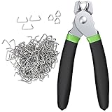 【Material Excelente】 EL alicate está hecho de TPR y acero inoxidable, y los clavos son de acero galvanizado galvanizado de 3/4 de pulgada, fuerte y duradero