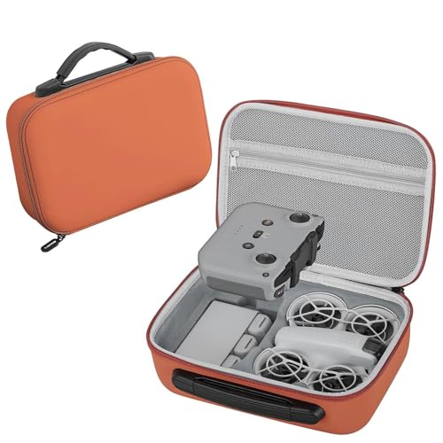 Custodia protettiva portatile per fotocamera volante custodia da trasporto per DJI NEO borsa da viaggio per DJI NEO Drone Aceessories arancione