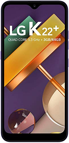 Smartphone LG K22+ , 3GB Memória, 64GB armazenamento, Dual Chip Android 10 Tela 6.2