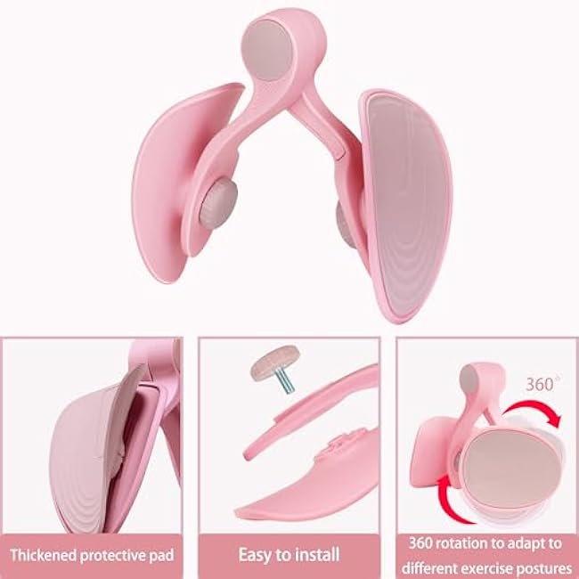 Pelvic Floor Muscle and Inner Thigh kegel Exerciser Toner for Women and Man, Leg Workout Exercise Equipment Device HIPS Pelvis Buttock Trainer abductor Machine kegal excersize Toner