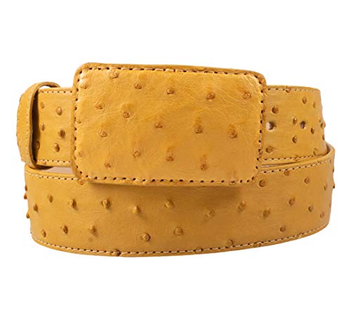 White Diamonds Boots Ostrich Belt 2