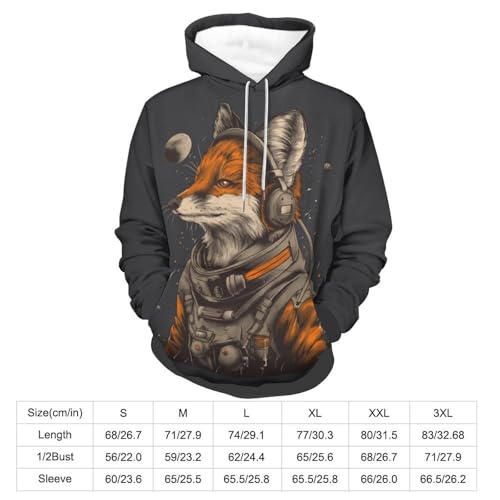 Sweatshirt Renard Spatial idéal pour vos sorties urbaines décontractées - 4