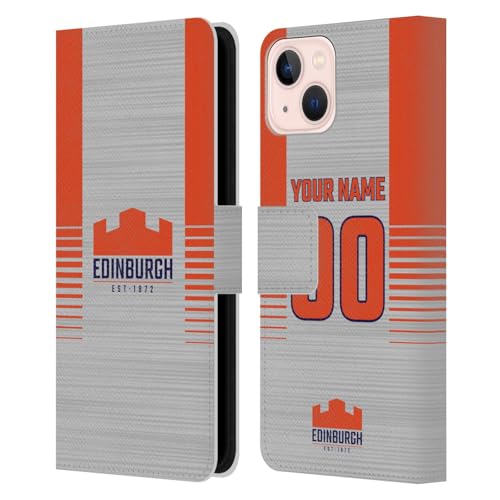 Étui iPhone 13 Edinburgh Rugby style maillot extérieur pour les jours de match