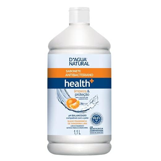Sabonete Antibacteriano, D'Agua Natural, 1.1 Litro