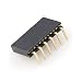 Generic Female Header Right Angle 0.1" 6-pin for Arduino and LilyPad(pack of 10)