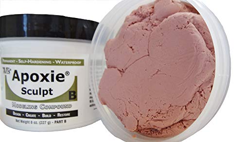 Aves Apoxie Sculpt 1 Lb. Pink, 2 Part Modeling Compound (A & B) #TOP10
