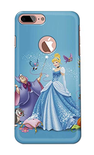 Image of Famous Cartoon Lady Character Hard Back Case Cover for iPhone 7 Plus Logo (5.5 inch) / iPhone 8 Plus Logo (5.5 inch), A1784, A1661 Back Cover -(J5) VNS2224