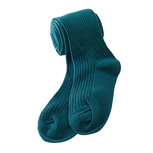 Leggings de algodão para bebês meninas calças de malha elásticas básicas de comprimento total para b