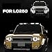 Gloss Black Roof Top Light Bar Spotlights with 4 LED DRL Lamp W/LED for Land Cruiser Prado 250 J250 LC250 2024 2025 Exterior Accessories Super Bright