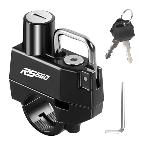 Lucchetto Casco Moto Lucchetto Antifurto Per Casco Moto Per APRILIA RS660 RS 660(With logo)