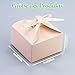 Imagen de 44Pcs Cajitas Regalo Borde Con Ondas Cajas Cuadradas Con Cinta 9x8x5cm