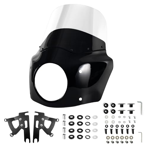 Déflecteur de coque moto pour longues distances en Harley Fat Boy 2000-2017