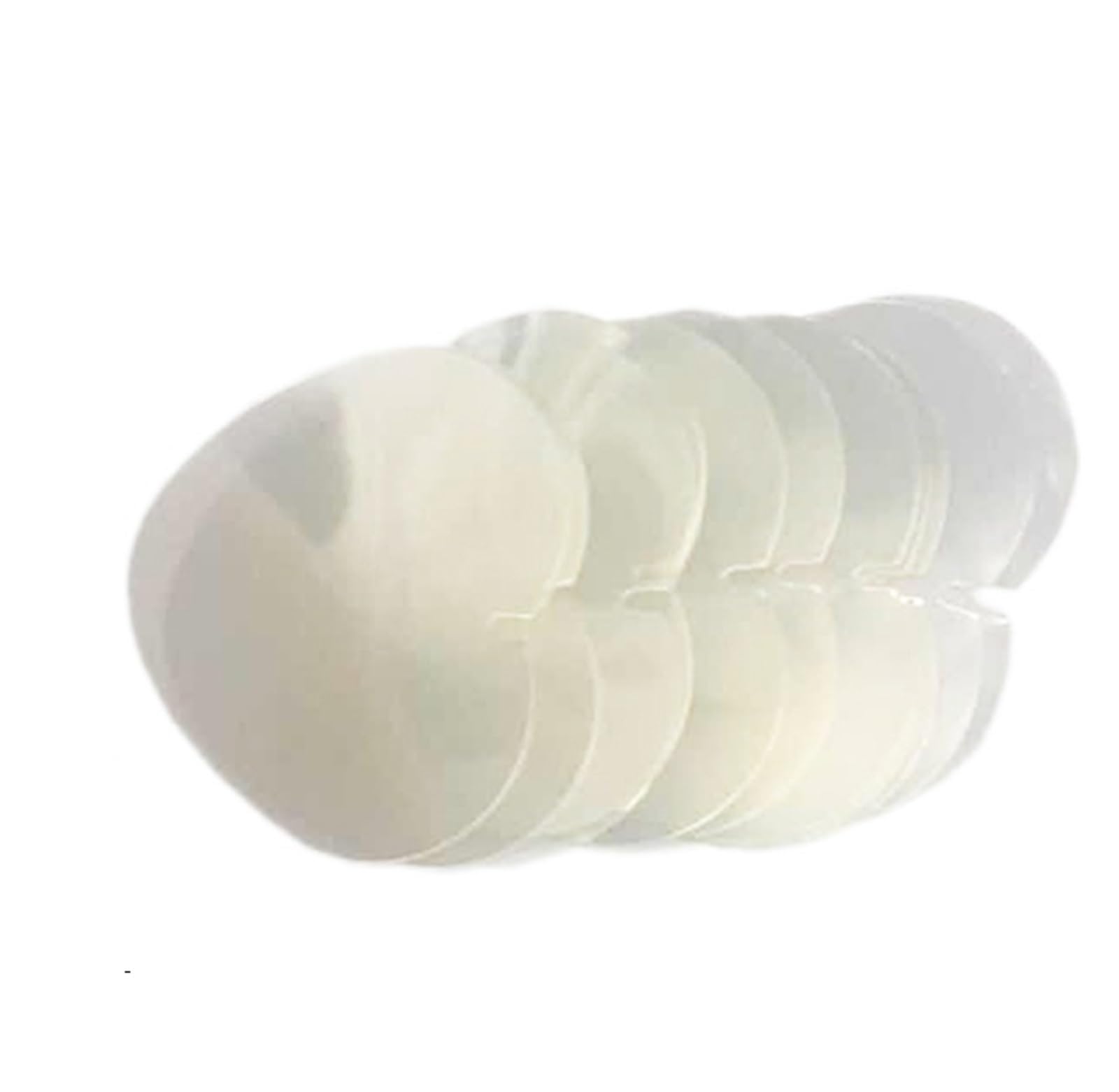 Parti del bottone del distintivo, 100pcs Heart Bad Button Maker 57 * 53MM Button Bad Blank Materie prime per la macchina per la produzione di bottoni