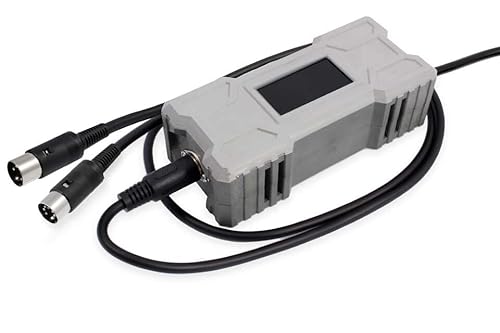 RetroPower PSU C64 FDD Dual International Replacement Power Supply for Commodore 64 + FDD 1541-II, EU/UK/AU Plug