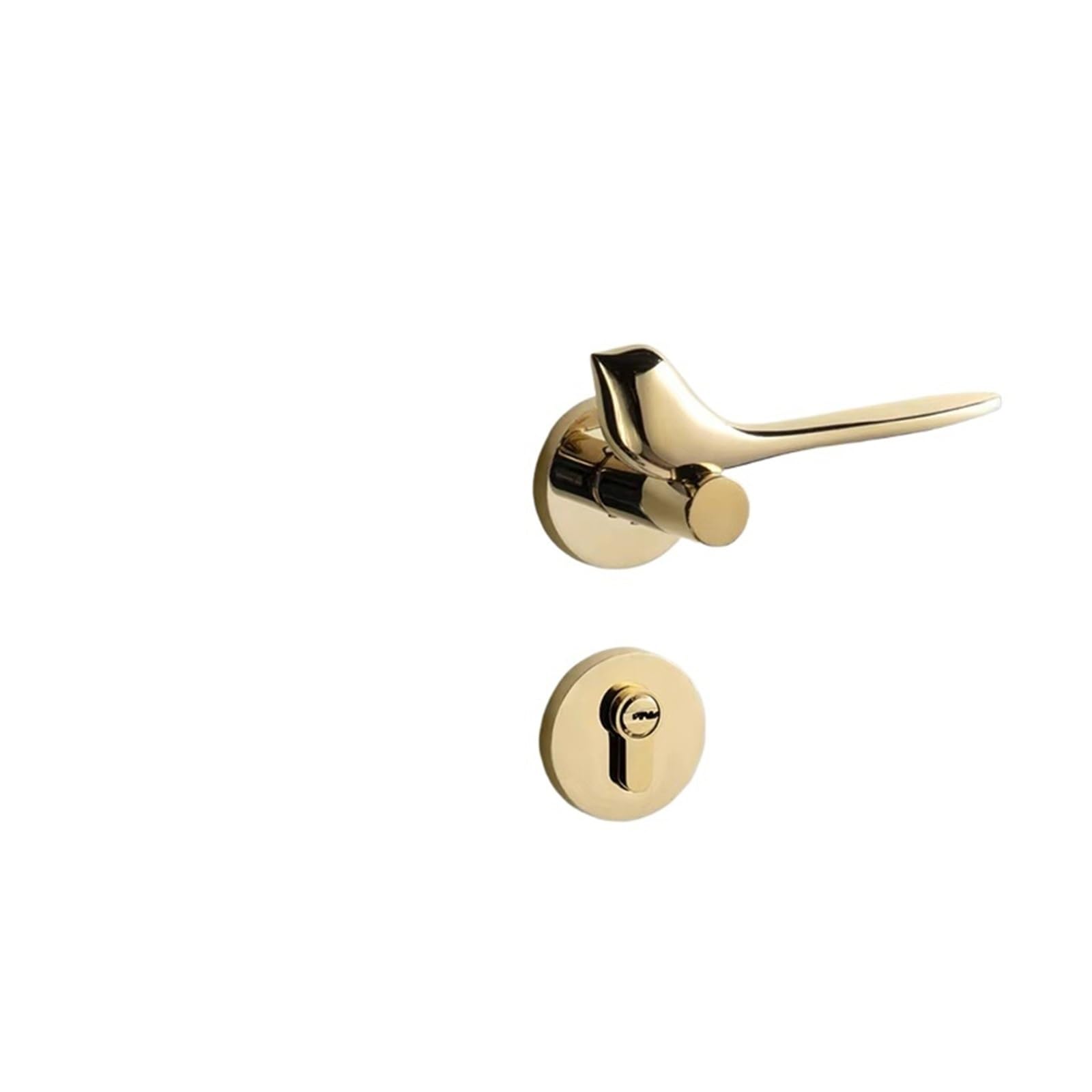 Bsaxithzb Mute Lock Body 3 Household Silent Door Handle Lock