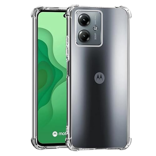 Totill Compatible For Motorola Moto G14 Case Crystal Clear Motorola Moto G14 Mobile Phone Cover Soft TPU Protective funda Ultra [thin Slim Fit] Smartphone Coque For Motorola Moto G14 Phone Hülle