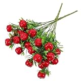 Convient à de nombreuses occasions : salon, centre commercial, accessoires photo, branche de kaki, bouquet de tiges de fruits