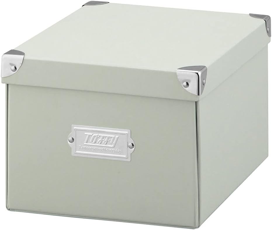 TOFFY NTMX-003AW Magic Box (M) NTMX-003 (Ash White) Storage, Easy Assembly, Retro Color, Stylish, Cute