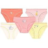 Maschinenwaschbar Petit Bateau Mädchen 5681700 Unterwäsche, Pink Orange Pink/Weiß Gelb/Weiß Pink, 5 Jahre
