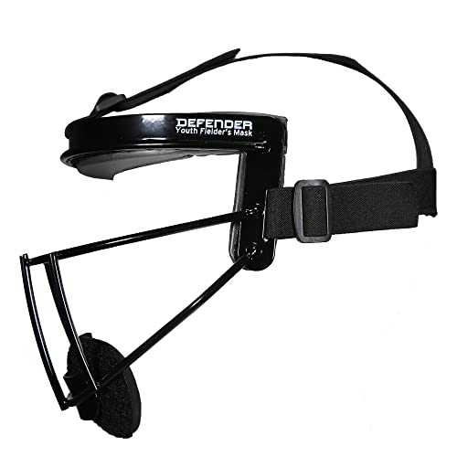 Defender Sports | Wired Fielder's Mask | Youth | Black #TOP2