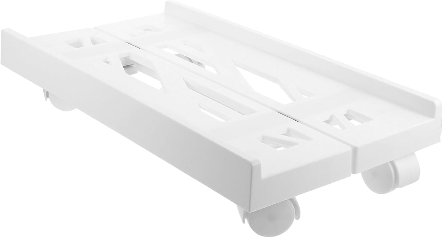NUOBESTY Computer Tower Stand Rolling Wheels Moveable CPU Holder for Use Material Load Capacity Design for Desktop Towers