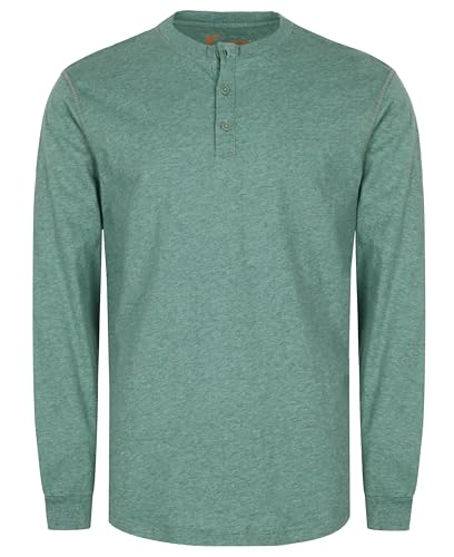 Image of VATRENUS FR Shirt for Men 4oz Lightweight Henley Base Layer CAT1 100%Cotton | Flame Resistant Breathable T-Shirt|Relaxed Fit NFPA2112 Pre-Washed Summer Adjustable Cuffs Reinforced Stitch