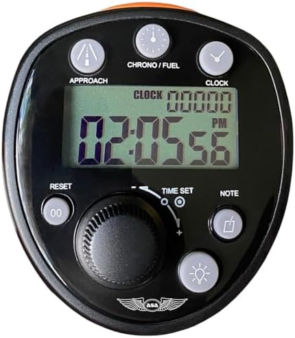 ASA Flight Timer - ASA-Timer-3 Black