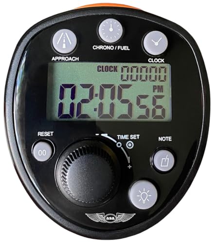 ASA Flight Timer - ASA-Timer-3 Black