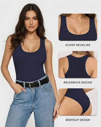 Image of Mangopop Women' Surplice Ruched Plunge Neck Deep-V Long Sleeve Bodysuit Jumpsuits