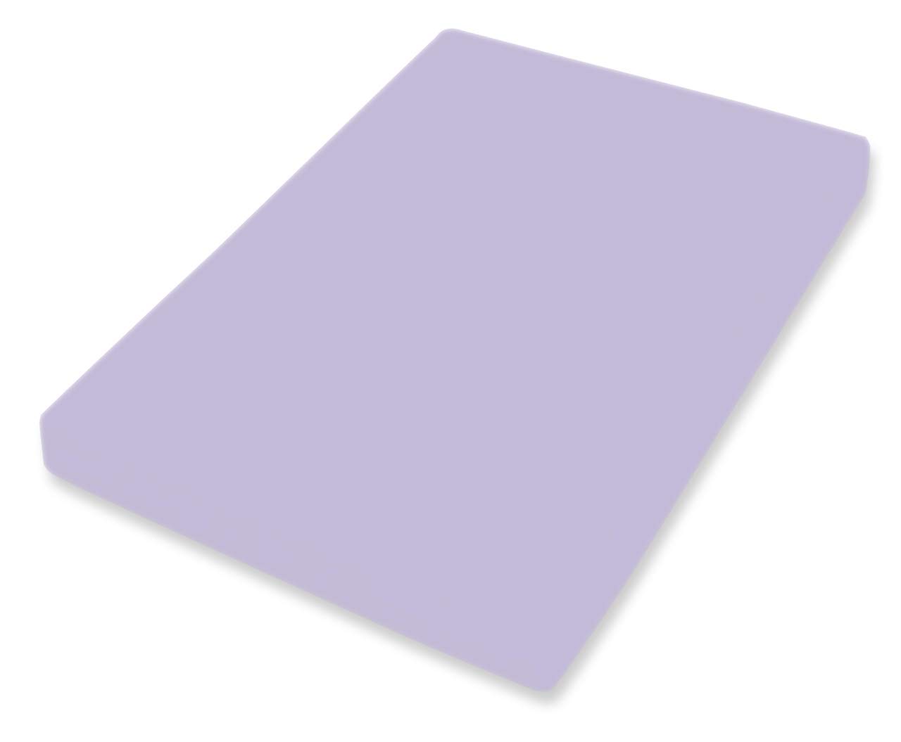 Bassetti Boxspring Spannbettlaken Uni Classic Lavender L5/783 aus Baumwolle und Elasthan in der Farbe Classic Lavender, Maße: 140cm x 200cm, 160cm x 220cm, 9302315