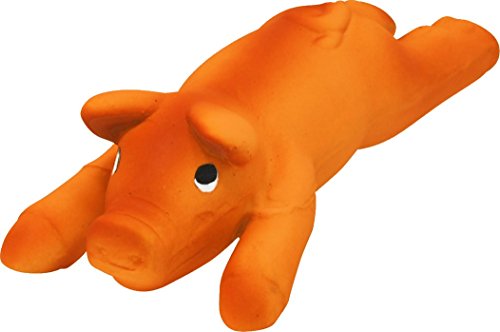 PLATZ PET SUPPLISES&FUN(プラッツ)GoFetch 犬用おもちゃ スーパーラテックストーイ フライングピッグ S サイズ