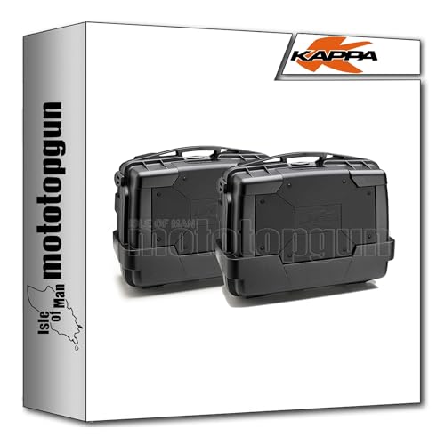 Kappa top case kgr33npack2 garda valise moto monokey 33l