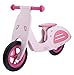 Price comparison product image Cicli Bonin Men's Wooden Pedal Vespa Balance Bike, Pink, One Size