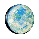1. Protección y durabilidad prémium: hechas de material de poliéster impermeable de alta calidad, estas fundas para neumáticos protegen tus neumáticos de repuesto de daños solares, lluvia, suciedad, óxido y corrosión. Las costuras reforzadas y la tela resistente garantizan un rendimiento duradero en cualquier condición climática.