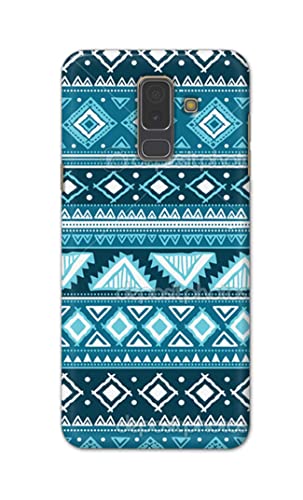 Image of PRINTFIDAA Coloured Tribal Pattern Hard Back Cover for Samsung Galaxy A6 Plus (2018) (6.0 inch) / Samsung J8 (2018), J810F / DS Back Cover -(P6) KAT1008