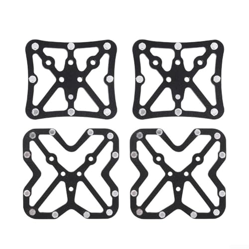 Kit de conversión de pedales de bicicleta para SPD/For a plano, material de aleación de aluminio resistente que mejora tu experiencia de ciclismo (pequeño)