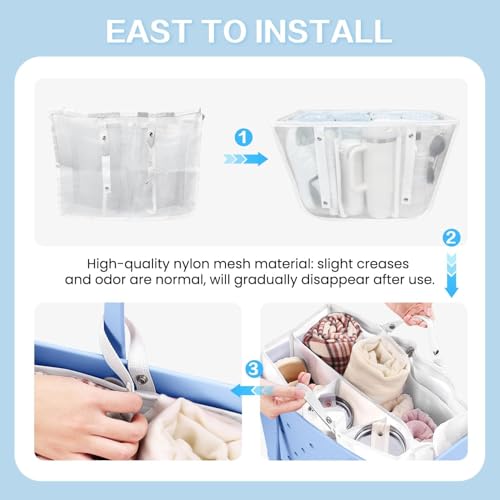 Image of XYFuuee Beach Bag Organizer Insert for Large Simple Modern Bag Accessory