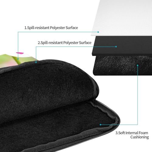 Diligent Bee Laptop Sleeve Case 15 Inch Suitable For Notebook Computer Tablet Traveling Carrying Simple Case3