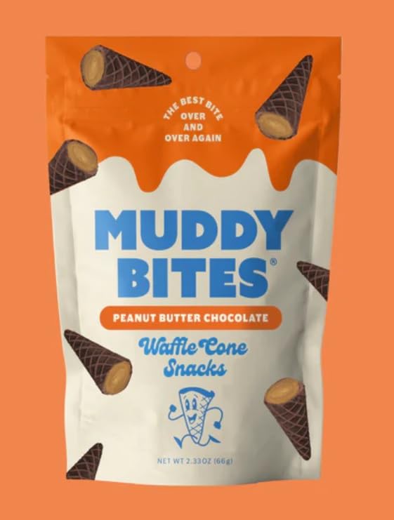 mudedy bites peanut butter chocolat 354g