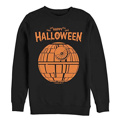 Sweat Star Wars Men's Licensed Halloween noir XL : pull molleton Death Star
