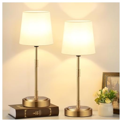 Cordless Table Lamps Set of 2