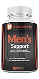 Men's Support Libido Enhancer with Pure Tongkat Ali Powder & Maca Root for Better Sexual Performance by Boosting Energy, Stamina, Testosterone Level & Blood Flow - 60 Tabs - Made in USA by Neonutrix