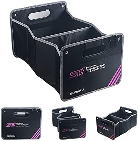 Amazon.co.jp: スバル 車用収納ボックス STI車トランク 収納ボックス